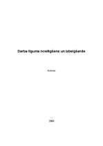 Referāts 'Darba līguma noslēgšana un izbeigšanās', 1.