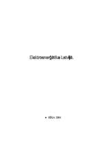 Referāts 'Elektroenerģētika Latvijā', 1.