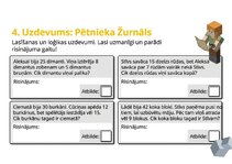 Prezentācija 'Matemātika ar Minecraft varoņiem: zināšanu pārbaudes uzdevumi 1.–2. klasei', 5.