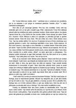 Eseja 'Domraksts - V.Belševica "Bille"', 1.