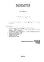 Konspekts 'LR Satversmes institucionalizācija: lēmējvara, izpildvara un tiesu vara, prezide', 1.