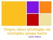 Prezentācija 'Tirgus niša un stratēģisko grupu karte', 1.
