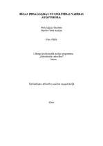Referāts 'Sabiedrisko attiecību analīze organizācijā', 1.