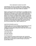 Eseja 'Mani ceļabiedri latviešu literatūrā', 1.