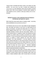 Referāts 'The Problematic of Individual Electoral Preference and Choice', 6.