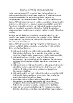 Eseja 'Boeing -737 tipa GK hidrosistēma', 1.