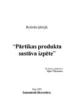 Referāts 'Šokolādes saldējuma sastāva izpēte', 4.