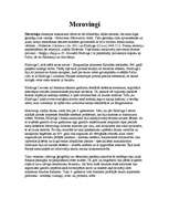 Konspekts 'Merovingi', 1.