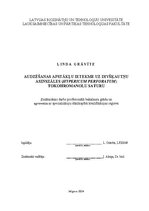 Diplomdarbs 'Audzēšanas apstākļu ietekme uz divšķautņu asinszāles (hypericum perforatum) toko', 1.