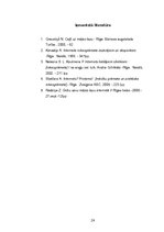 Referāts 'Internets kā tūrisma informācijas izplatīšanas veids - plusi un mīnusi', 24.