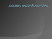 Prezentācija 'Josemitu nacionālais parks', 1.