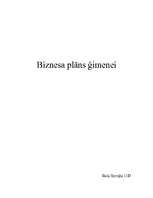 Konspekts 'Ekonomika ģimenē', 1.