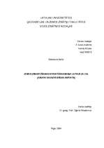 Diplomdarbs 'Zemes izmantošanas struktūras maiņa Latvijā 20.gs. (Ainavu daudzveidības aspekts', 1.