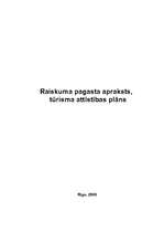 Referāts 'Raiskums, pagasta apraksts, attīstības iespējas', 1.