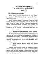 Konspekts 'Pamatprincipi preču pārvietošanai pāri muitas robežai', 1.