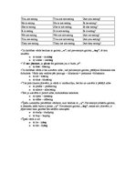 Konspekts 'Ilgstošā tagadne angļu valodā', 3.