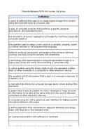 Konspekts 'Information Technology - glossary', 10.