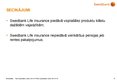 Prezentācija '"Swedbank Life Insurance SE" Latvijas filiāles darbība', 21.