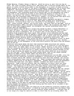 Eseja 'Global Warming', 1.