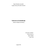 Referāts 'Saskarsme un komunikācija', 1.