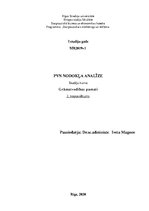 Konspekts 'Pievienotās vērtības nodokļa analīze', 1.