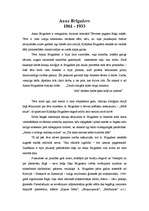 Referāts 'Anna Brigadere - dzīve un literārā darbība', 2.