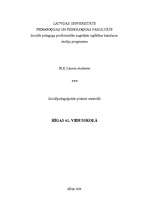 Prakses atskaite 'Sociālpedagoģiskās prakses materiāli - Rīgas 41.vidusskola', 1.