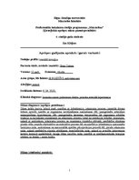 Prakses atskaite 'Aprūpes plāns torakālajā ķirurģijā', 1.