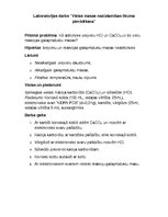 Konspekts 'Vielas masas nezūdamības likuma pierādīšana', 1.