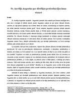 Referāts 'Sv.Aurēlijs Augustīns par dievišķās predestinācijas lomu vēsturē', 1.