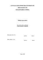 Referāts 'Mēbeļu tirgus analīze', 1.