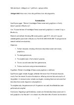 Diplomdarbs 'Sieviešu informētība par agrīno krūts vēža profilaksi ģimenes ārstu praksēs Baus', 4.