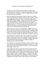 Eseja 'Filosofija un tās uzdevumi manā skatījumā', 1.