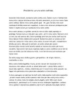 Eseja 'Prezidenta uzruna valsts svētkos', 1.