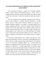 Eseja 'Vai masu komunikācijas līdzekļi spēj manipulēt ar cilvēku?', 1.