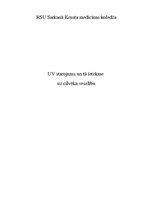 Referāts 'Ultravioletais starojums un tā ietekme uz cilvēka veselību', 1.