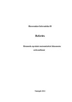 Referāts 'Komandu apraksts automatizētai dokumentu noformēšanai', 1.