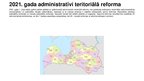 Prezentācija 'Latvijas administratīvi teritoriālais iedalījums', 8.