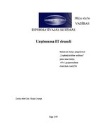 Eseja 'Uzņēmuma IT draudi', 1.