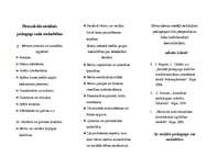 Diplomdarbs 'Sociālpedagoģiskais darbs pirmsskolas izglītības iestādēs ar bērniem un viņu vec', 96.