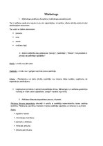 Konspekts 'Mārketinga jautājumu atbildes', 1.