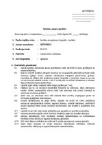 Paraugs 'Sētnieka amata apraksts', 1.