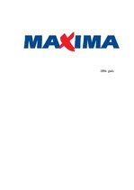 Prakses atskaite 'Prakse uzņēmumā "Maxima Latvija"', 36.