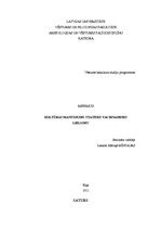 Referāts 'Kultūras mantojums - statisks vai dinamisks lielums?', 1.