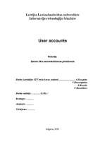 Referāts 'Lietotāju konti	(User accounts)', 2.