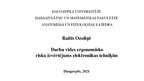 Referāts 'Darba vides ergonomisko risku izvērtējums elektronikas tehniķim', 51.