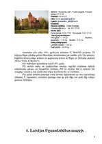 Konspekts 'Latviešu valoda un literatūra. Stundas tēma: Latvijas muzeji', 6.