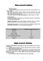 Referāts 'Sensorā sistēma', 9.