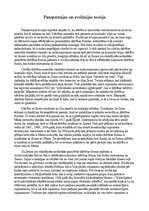 Eseja 'Panspermijas un evolūcijas teorija', 1.