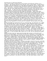 Eseja 'Contradictions in the Puritan Religion', 1.